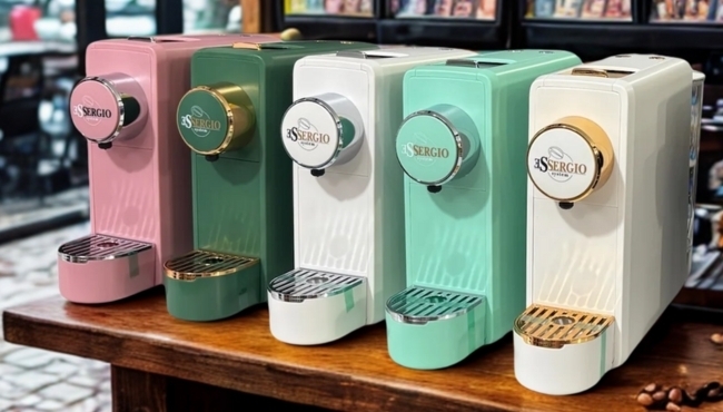 Macchina Essenza + 100 Capsule EsSergio